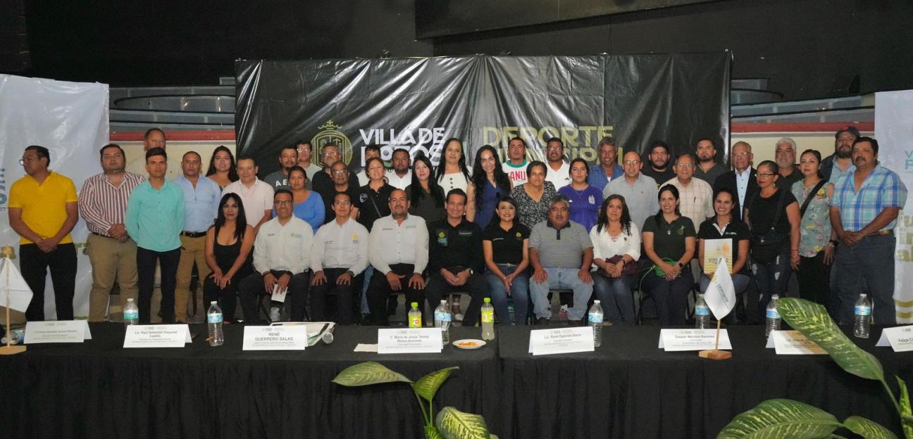 VILLA DE POZOS COMPROMETIDO CON EL IMPULSO AL DEPORTE