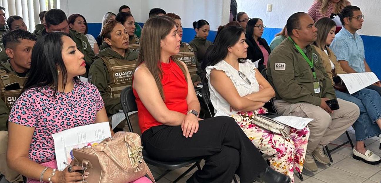 GUARDIA CIVIL DE VILLA DE POZOS SE CAPACITÓ EN ATENCIÓN A VÍCTIMAS DE VIOLENCIA