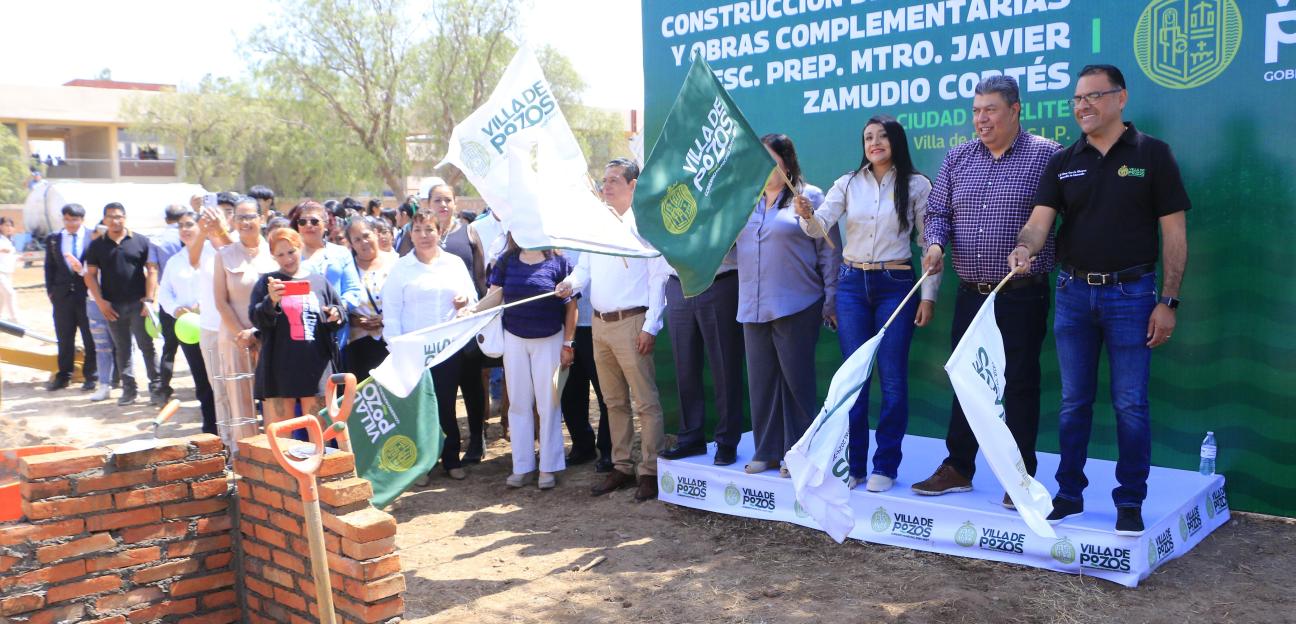 MEJORA INFRAESTRUCTURA EDUCATIVA EN VILLA DE POZOS 