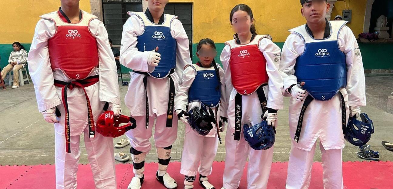 JÓVENES POCEÑOS CLASIFICADOS A LA OLIMPIADA REGIONAL DE TAEKWONDO