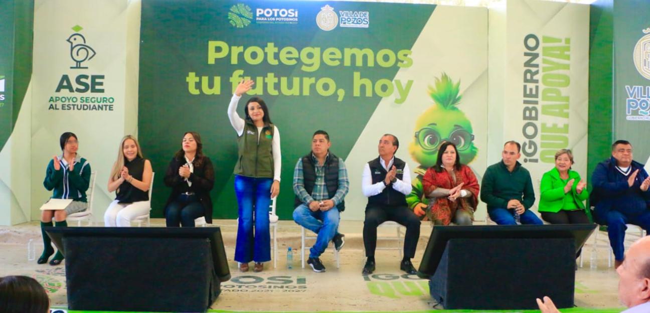 PROGRAMA APOYO SEGURO AL ESTUDIANTE LLEGA A VILLA DE POZOS