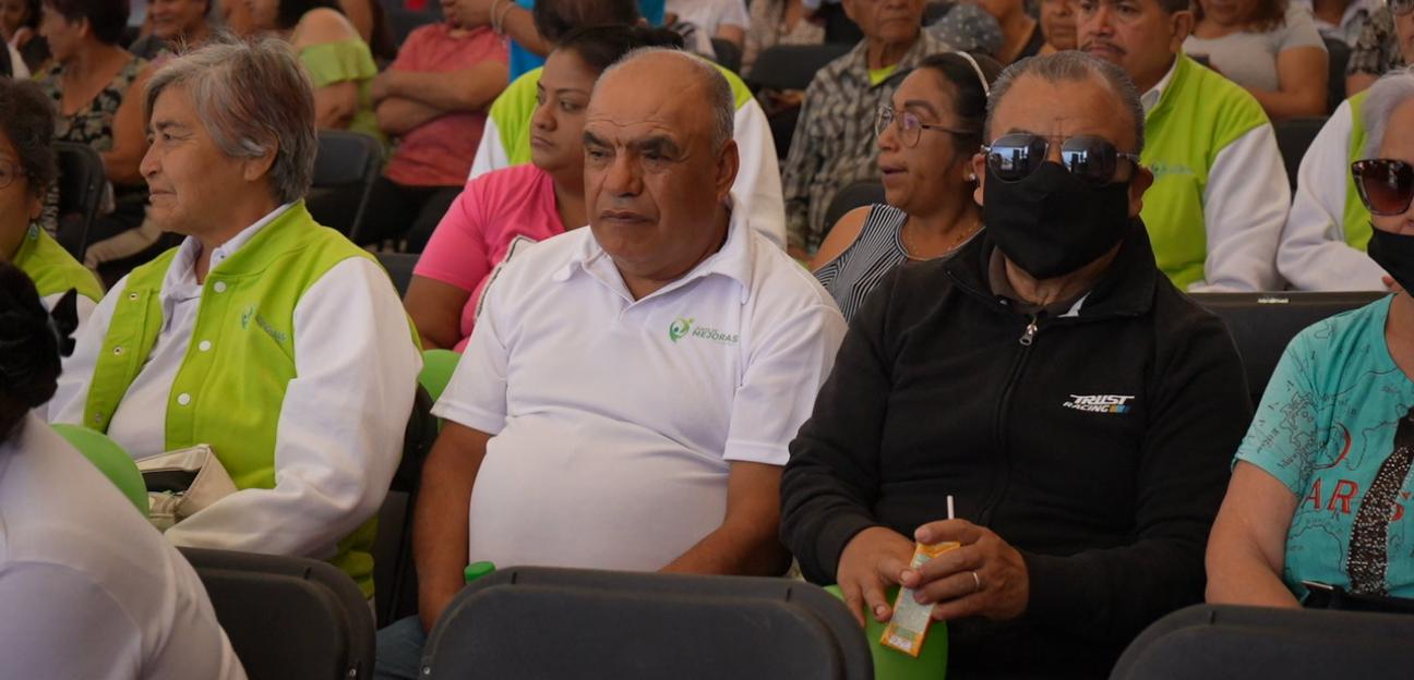 VILLA DE POZOS FORTALECE BIENESTAR DE ADULTOS MAYORES