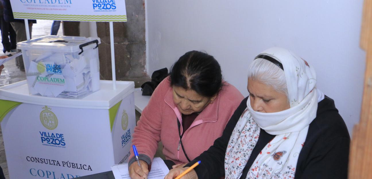 VILLA DE POZOS CONTEMPLA OBRAS Y ACCIONES PLANTEADAS POR PERSONAS CON DISCAPACIDADES