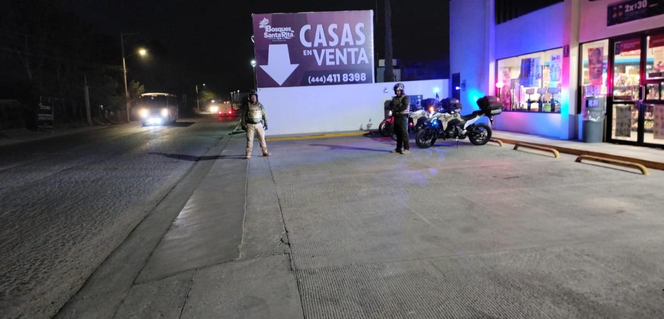 VILLA DE POZOS IMPLEMENTAN OPERATIVO  "OBRERO SEGURO"