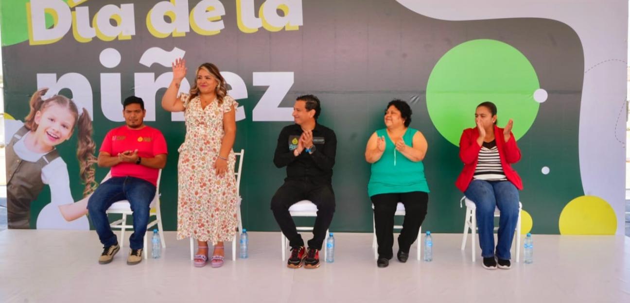 CON ALEGRÍA, VILLA DE POZOS CELEBRA A LA NIÑEZ