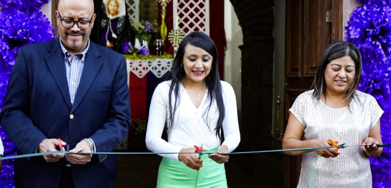 VILLA DE POZOS INAUGURA ALTAR DE DOLORES