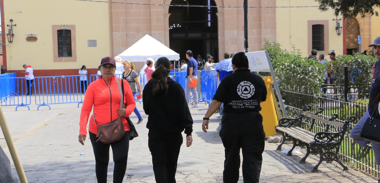 VILLA DE POZOS IMPLEMENTA OPERATIVO DE PROTECCIÓN CIVIL EN SEMANA SANTA