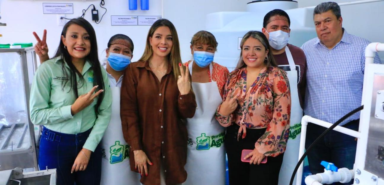 VILLA DE POZOS INAUGURA SU PRIMERA PLANTA PURIFICADORA DE AGUA GRATUITA