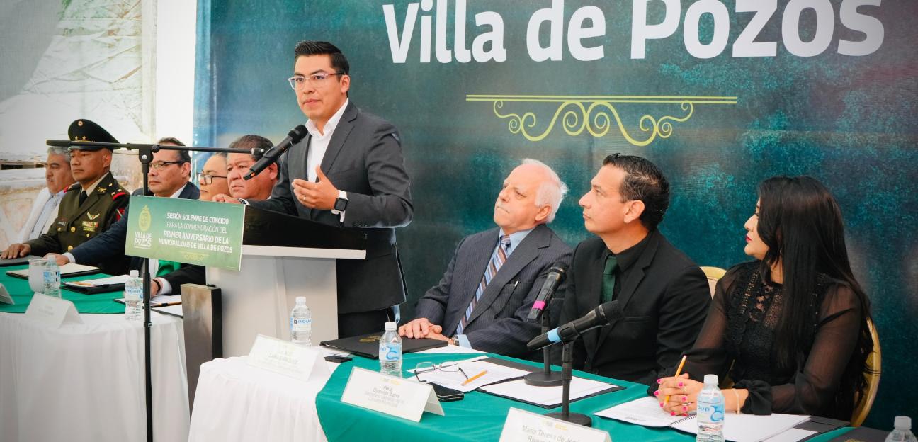 CONGRESO DEL ESTADO RECONOCE TRABAJO DE VILLA DE POZOS
