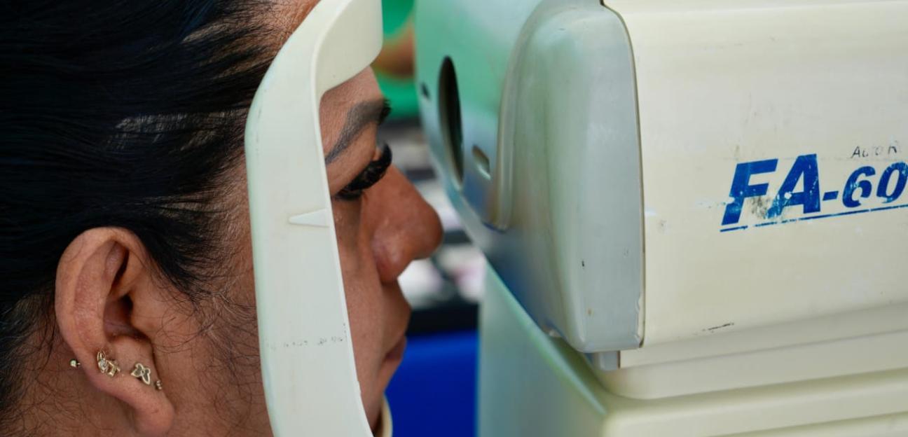 VILLA DE POZOS ACERCA CAMPAÑA DE LENTES A BAJO COSTO 
