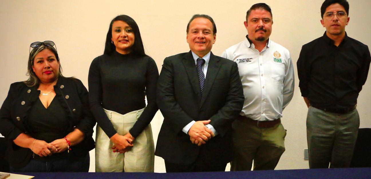 COLABORACIÓN ESTRATÉGICA ENTRE VILLA DE POZOS Y EL COLEGIO DE NOTARIOS DE SLP