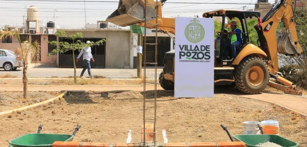 VILLA DE POZOS RENUEVA INFRAESTRUCTURA DEPORTIVA