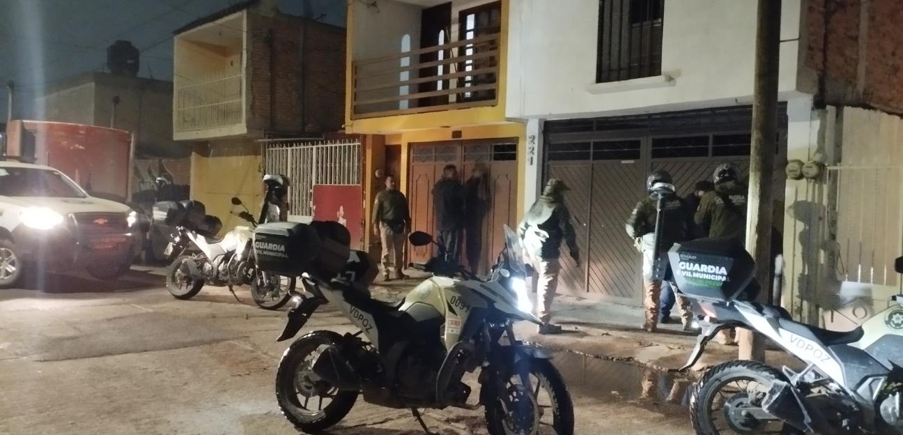 OPERATIVO RELÁMPAGO REFUERZA LA SEGURIDAD EN VILLA DE POZOS