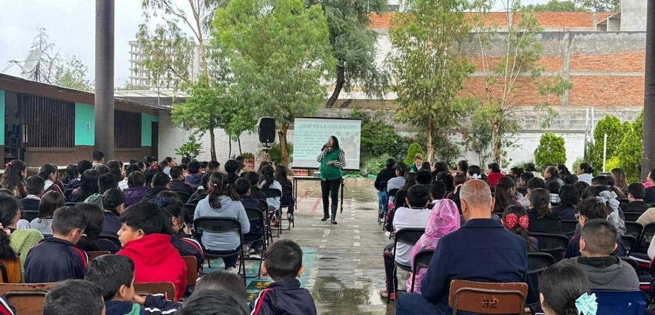 DIF DE VILLA DE POZOS LLEVÓ ORIENTACIÓN SOBRE VIOLENCIA Y ACOSO ESCOLAR