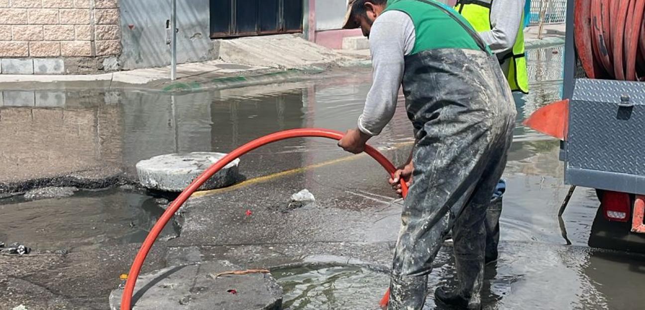 VILLA DE POZOS REFUERZA ACCIONES DE LIMPIEZA Y DESAZOLVE EN VALLE DE SAN FRANCISCO