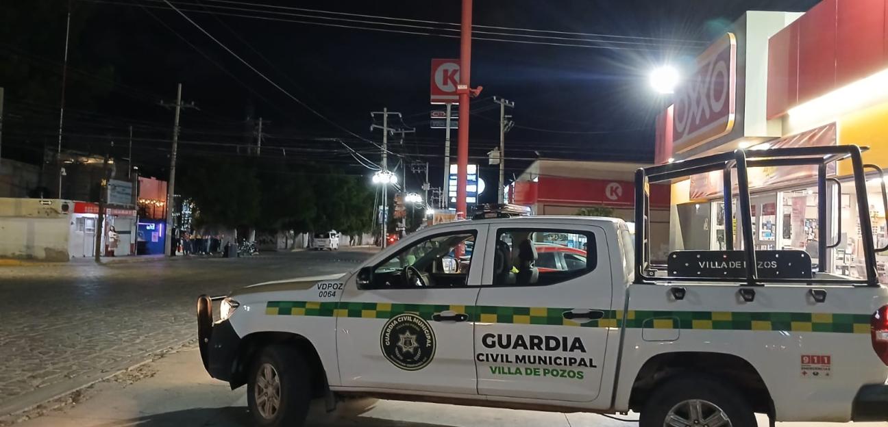 VILLA DE POZOS REFUERZA SEGURIDAD EN COLONIAS