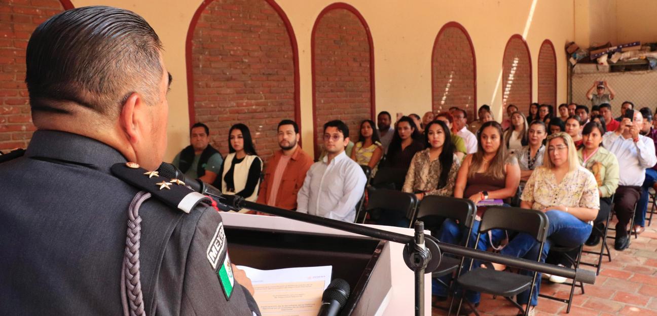 IMPULSAN CULTURA DE SEGURIDAD EN VILLA DE POZOS