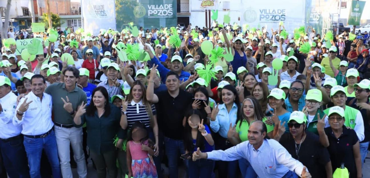 INICIÓ CONSTRUCCIÓN DE ÁREA RECREATIVA RANCHO VIEJO II EN VILLA DE POZOS