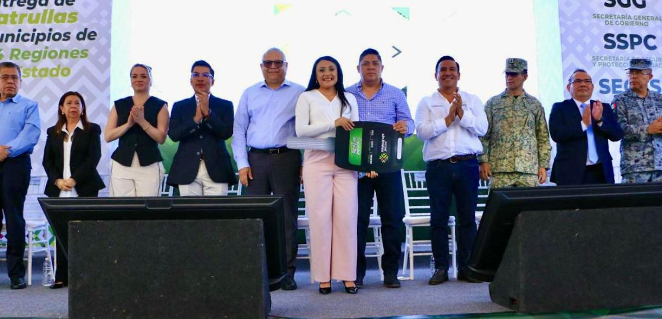 GUARDIA CIVIL DE VILLA DE POZOS FORTALECE SU ESTADO DE FUERZA CON NUEVAS PATRULLAS