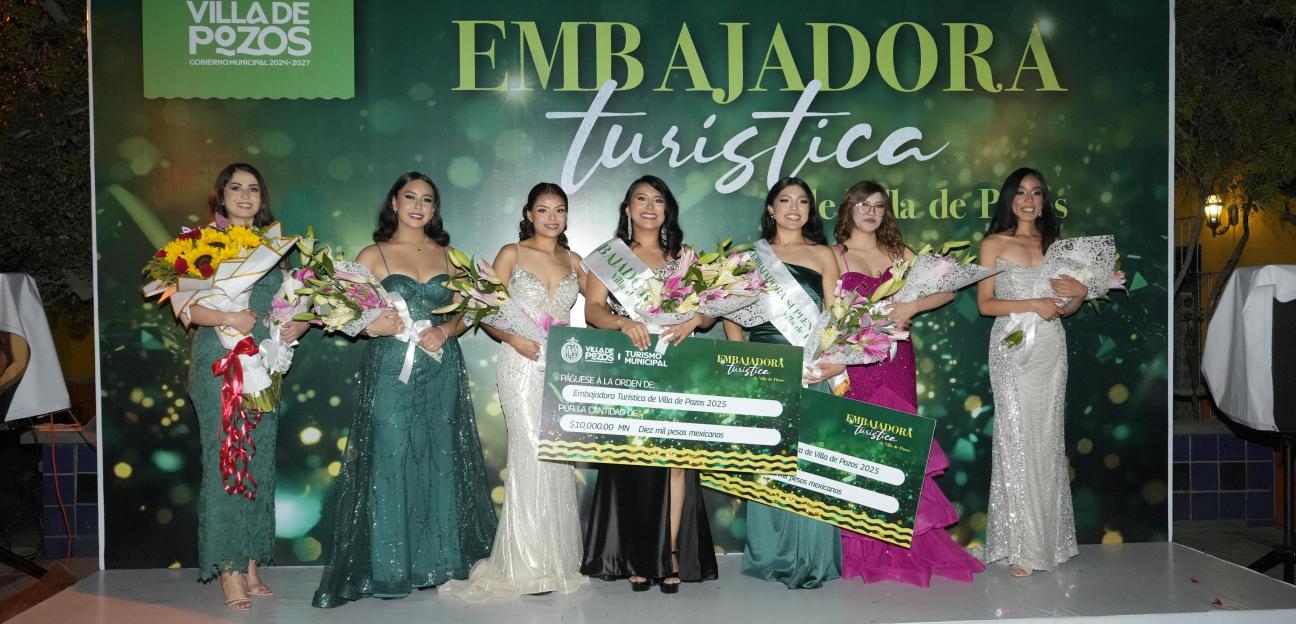 EMBAJADORA TURÍSTICA IMPULSARÁ RIQUEZA DE VILLA DE POZOS