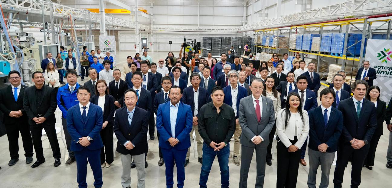 VILLA DE POZOS CONSOLIDA SU CRECIMIENTO INDUSTRIAL CON LA APERTURA DE EMPRESA JAPONESA
