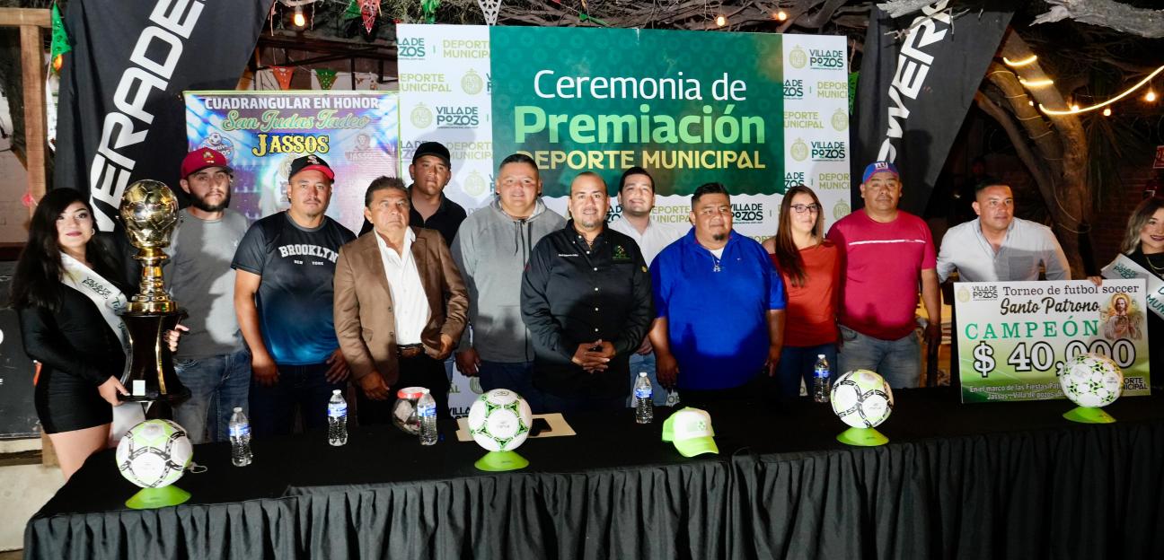 VILLA DE POZOS CELEBRA EL DEPORTE Y TRADICIONES CON CUADRANGULAR “SANTO PATRONO”