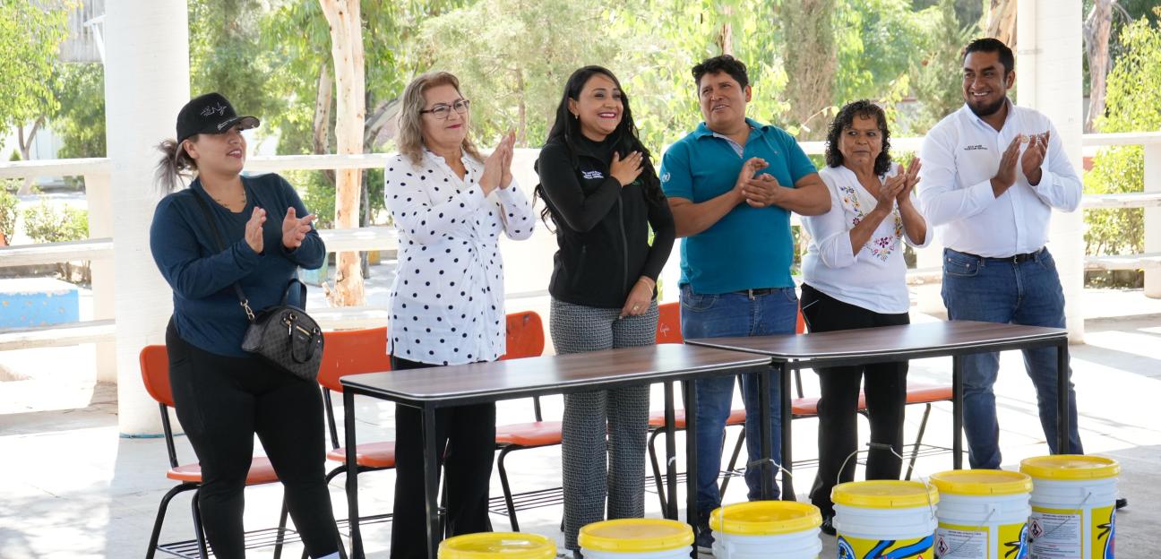 VILLA DE POZOS FORTALECE ESPACIOS EDUCATIVOS