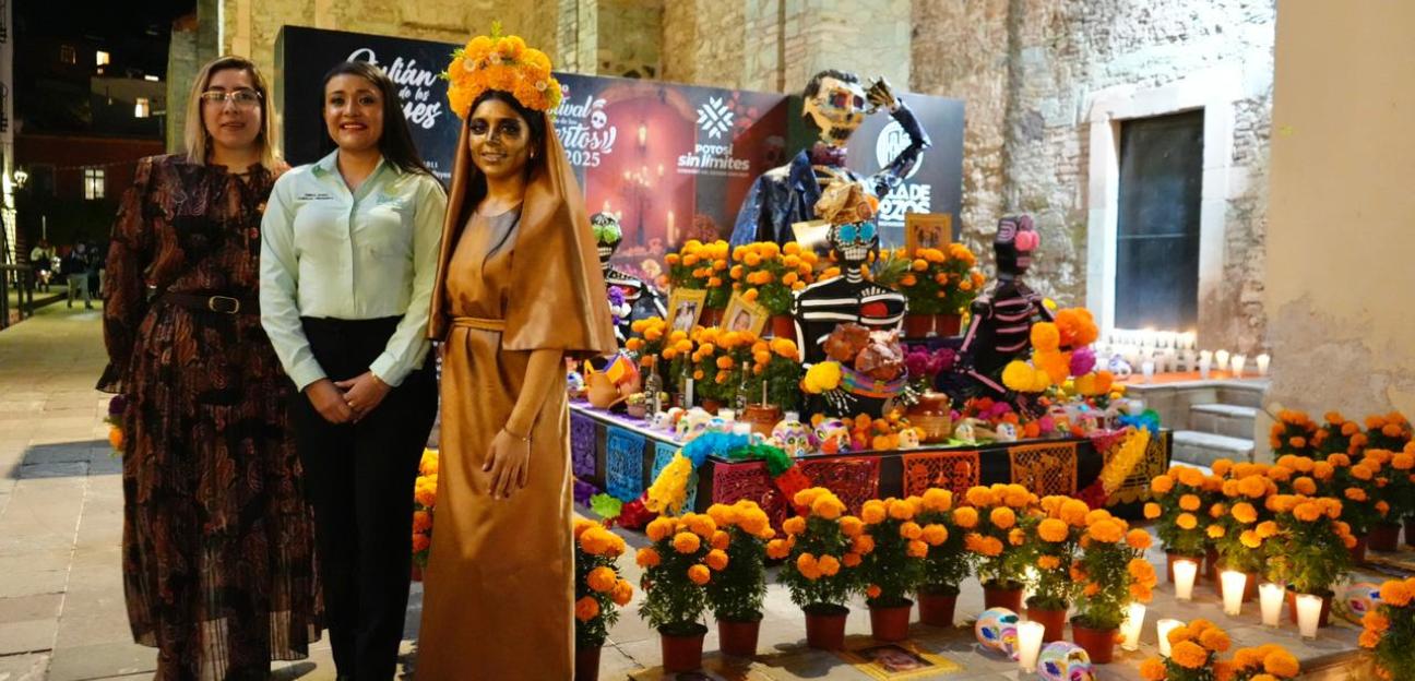 VILLA DE POZOS DESLUMBRA EN GUANAJUATO CON ALTAR MONUMENTAL