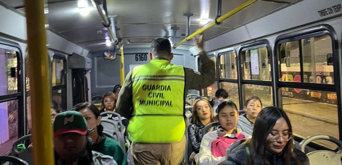 VILLA DE POZOS PRIORIZA SEGURIDAD DE MUJERES CON OPERATIVO “TRANSPORTE SEGURO”