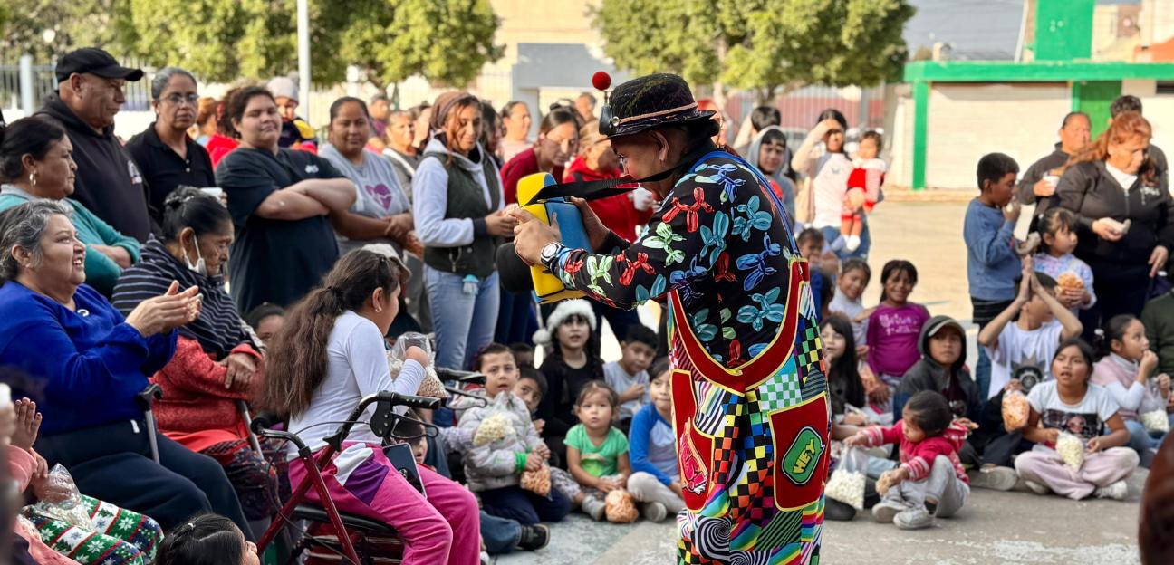 POSADAS NAVIDEÑAS LLEGAN A COLONIAS DE VILLA DE POZOS