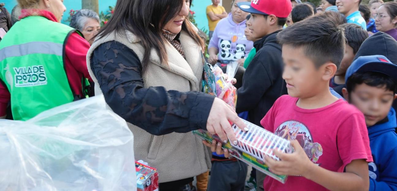 POSADAS NAVIDEÑAS LLEGAN A COLONIAS DE CABECERA MUNICIPAL EN VILLA DE POZOS