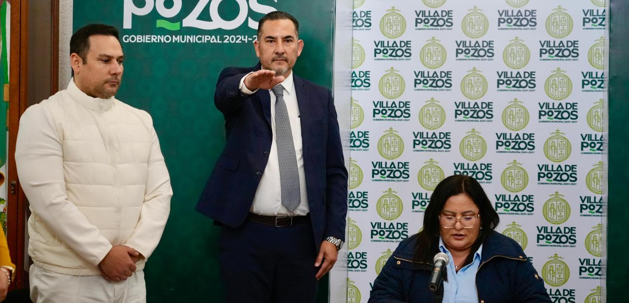 TOMAN PROTESTA A NUEVO SECRETARIO GENERAL EN VILLA DE POZOS