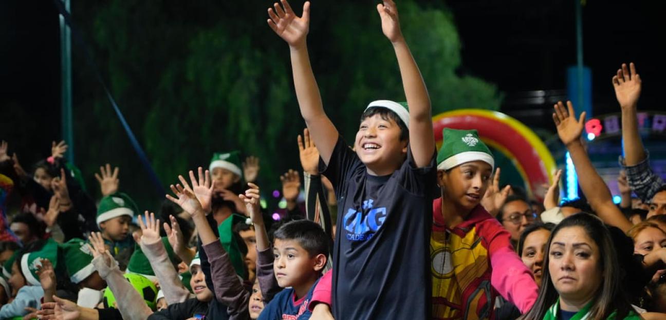 VILLA DE POZOS COMPARTIÓ ALEGRÍA NAVIDEÑA CON HABITANTES