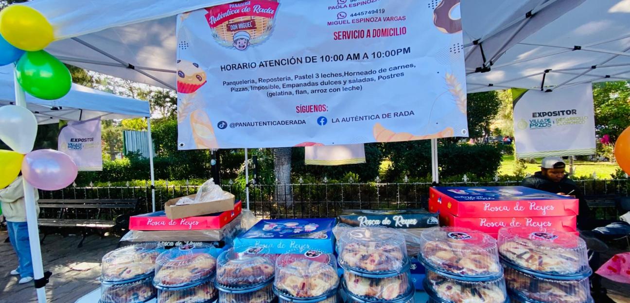 INVITA VILLA DE POZOS A EXPOSITORES LOCALES A LA SEGUNDA EXPO ROSCA DE REYES