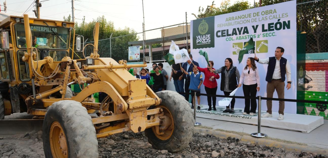 AVANZA VILLA DE POZOS HACIA UN 2026 CON MÁS INFRAESTRUCTURA