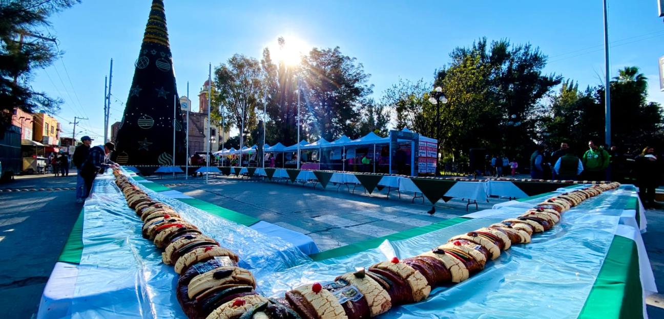 CELEBRARÁN DÍA DE REYES EN VILLA DE POZOS CON ROSCA MONUMENTAL