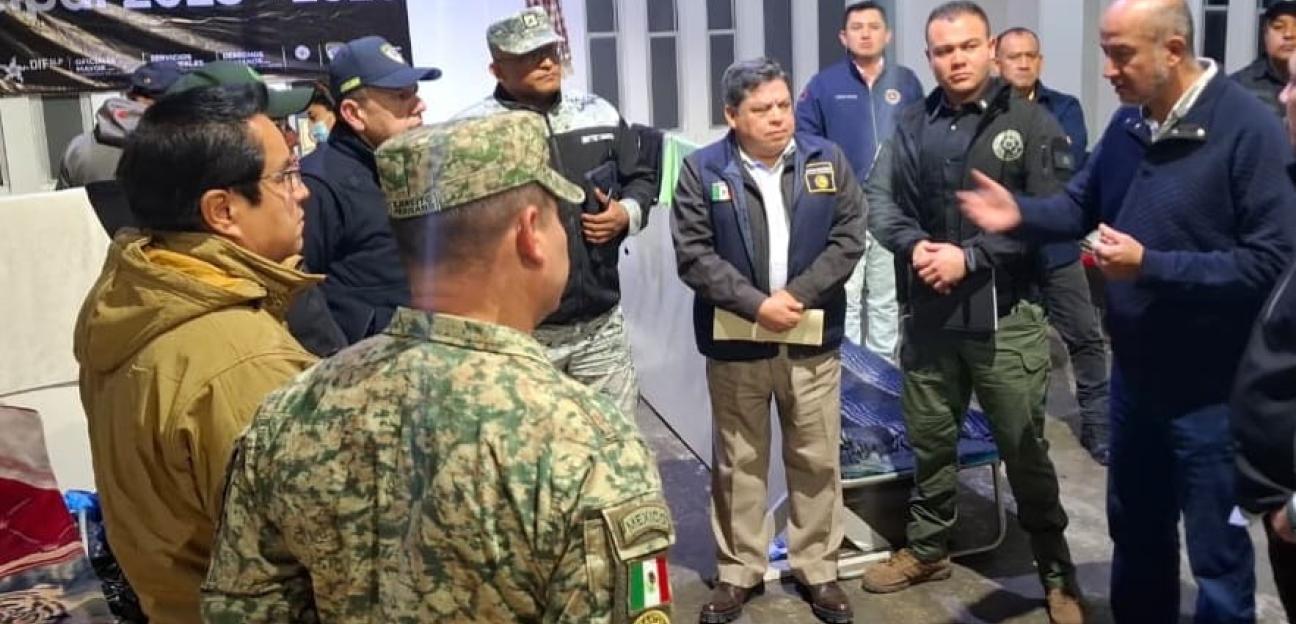 VILLA DE POZOS FORTALECE COORDINACIÓN POR TEMPORADA INVERNAL