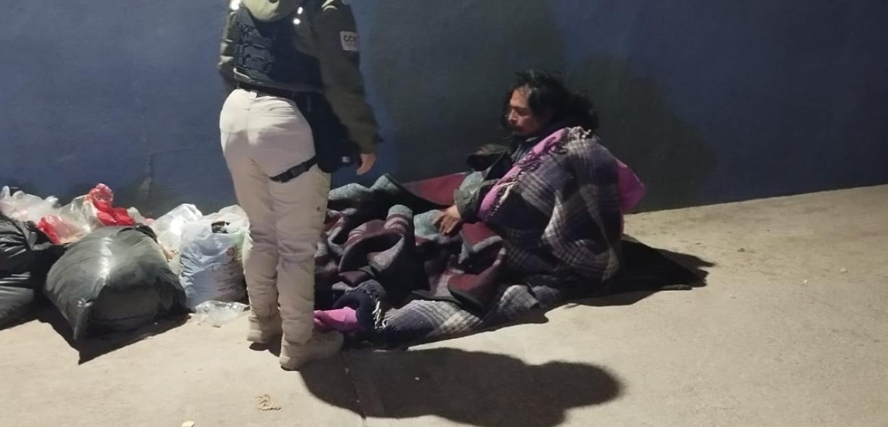 VILLA DE POZOS PROTEGE A POBLACIÓN VULNERABLE ANTE BAJAS TEMPERATURAS