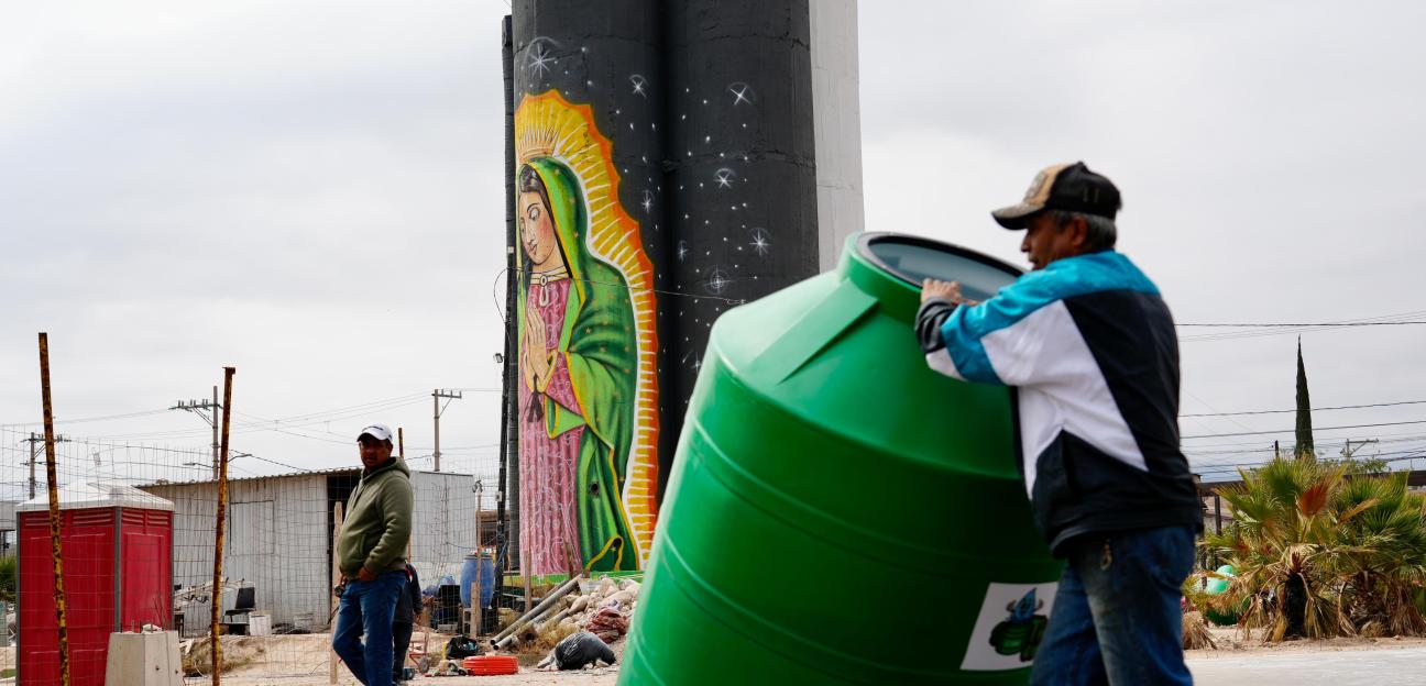 “TINACO EN CASA” LLEGA A ZONA URBANA DE VILLA DE POZOS