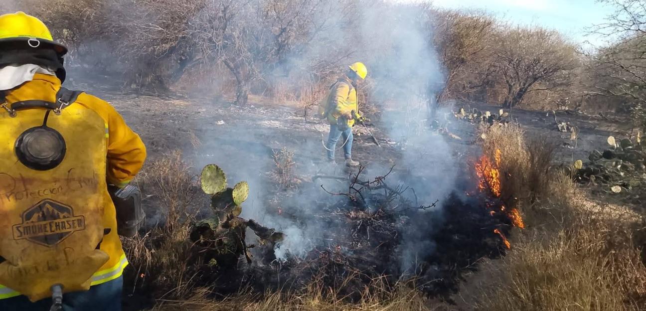 PROTECCIÓN CIVIL DE VILLA DE POZOS REFUERZA PREVENCIÓN ANTE INCENDIOS FORESTALES