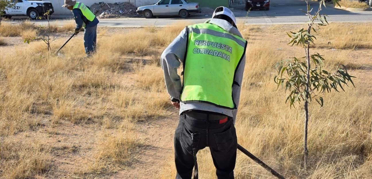 VILLA DE POZOS LLEVA A CABO JORNADA DE LIMPIEZA EN LOS SILOS