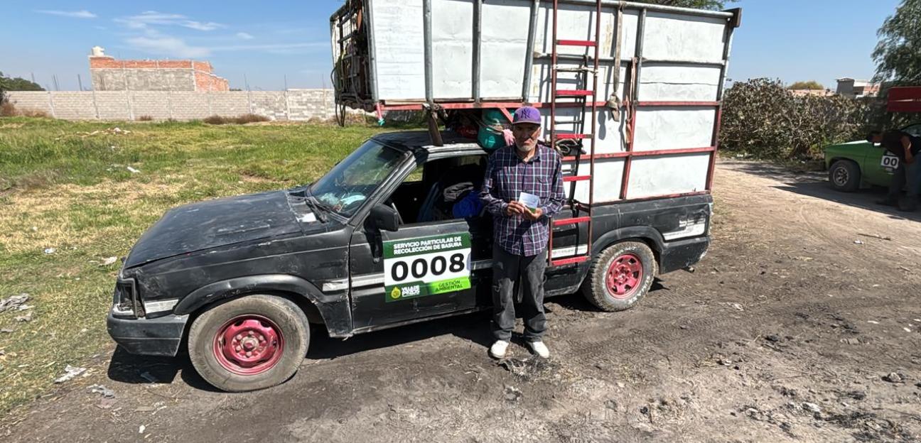 VILLA DE POZOS AVANZA EN LA REGULARIZACIÓN DE RECOLECTORES