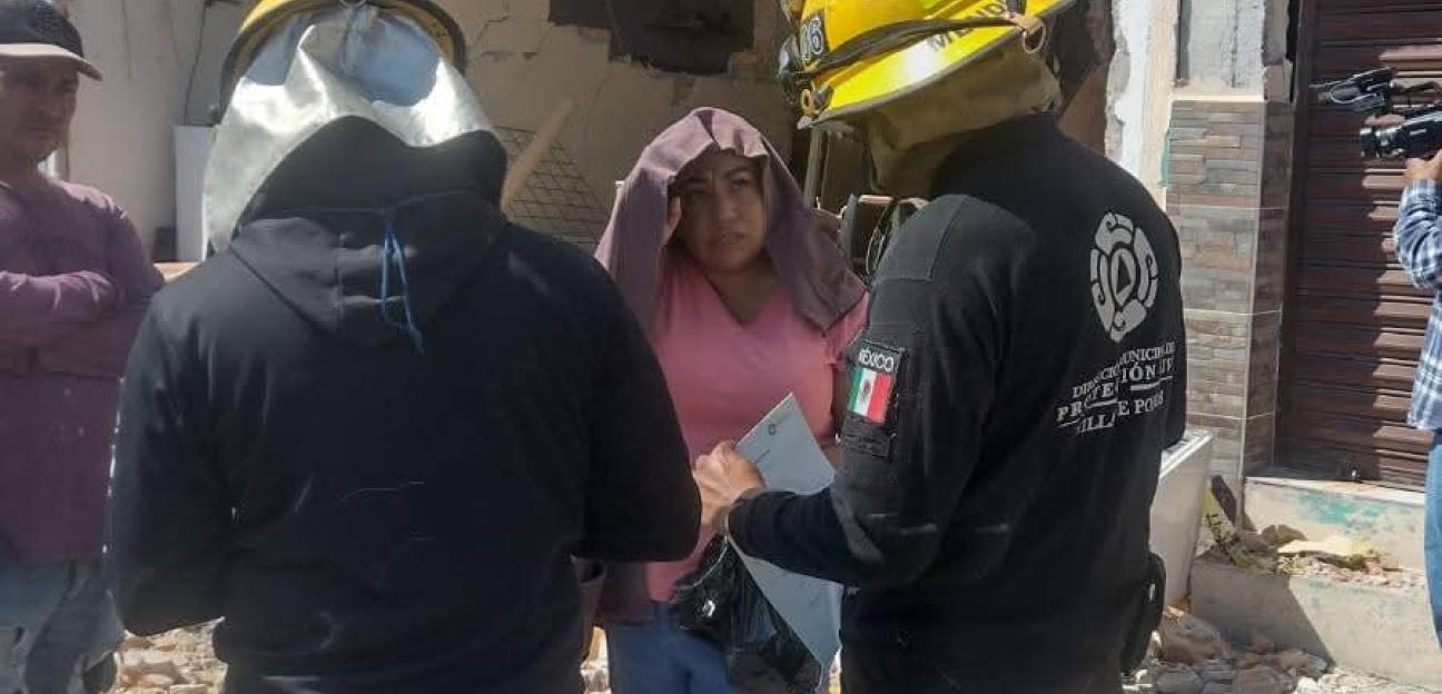 PC VILLA DE POZOS REVISA DE MANERA INTEGRAL ZONA ALEDAÑA A INCIDENTE EN CABECERA