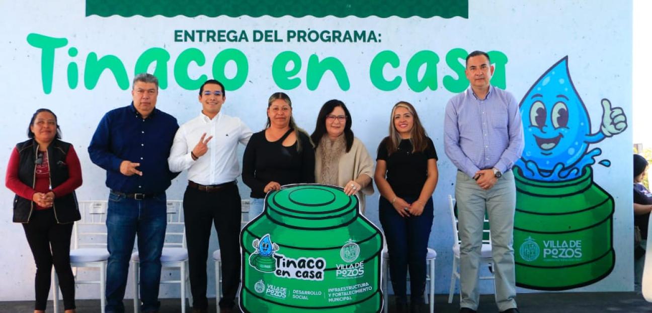 PATY ARADILLAS REALIZA TERCERA ENTREGA DEL RPOGRAMA “TINACO EN CASA”