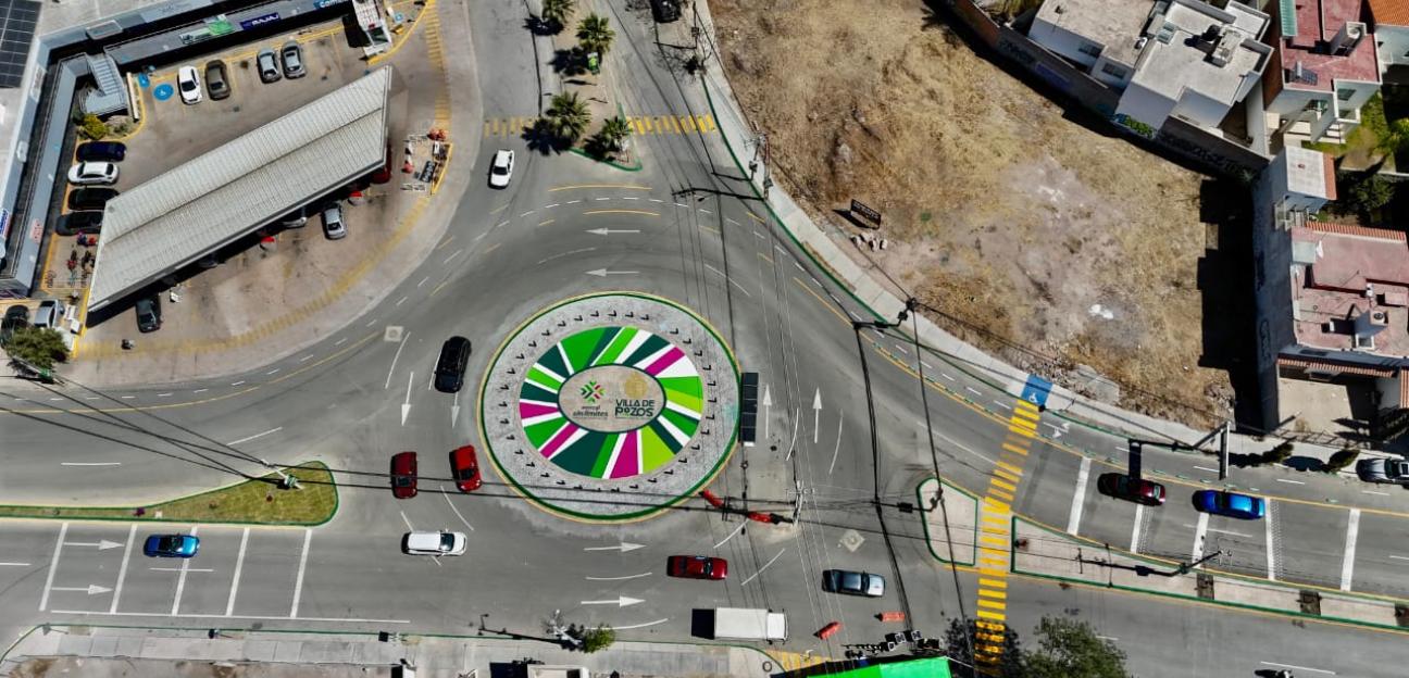 VILLA DE POZOS FORTALECE SU MOVILIDAD CON LA ENTREGA DE LA VÍA ALTERNA ORIENTE