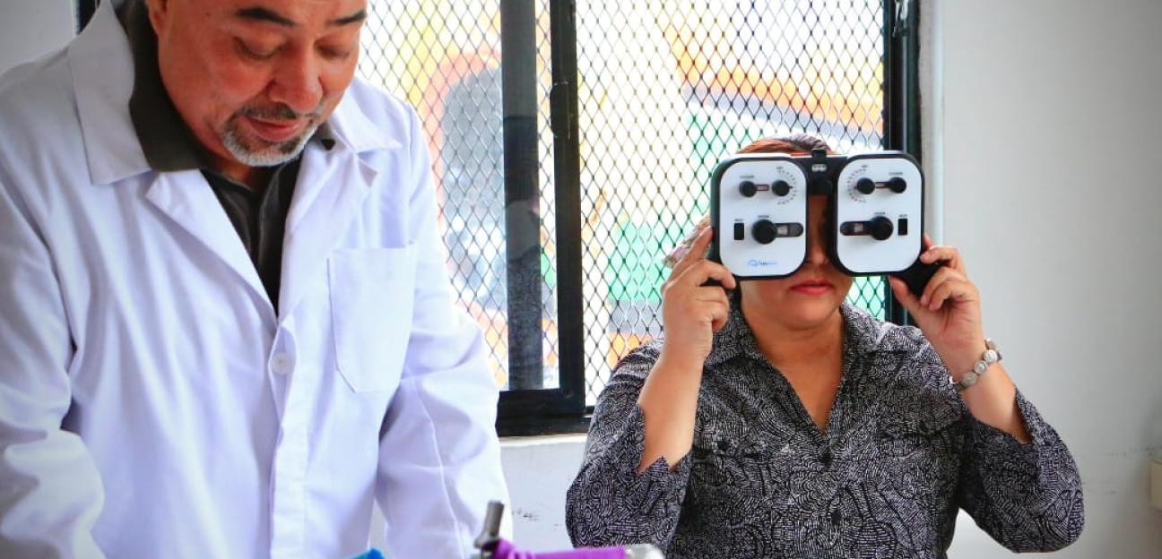 VILLA DE POZOS ACERCA SALUD VISUAL A LA POBLACIÓN