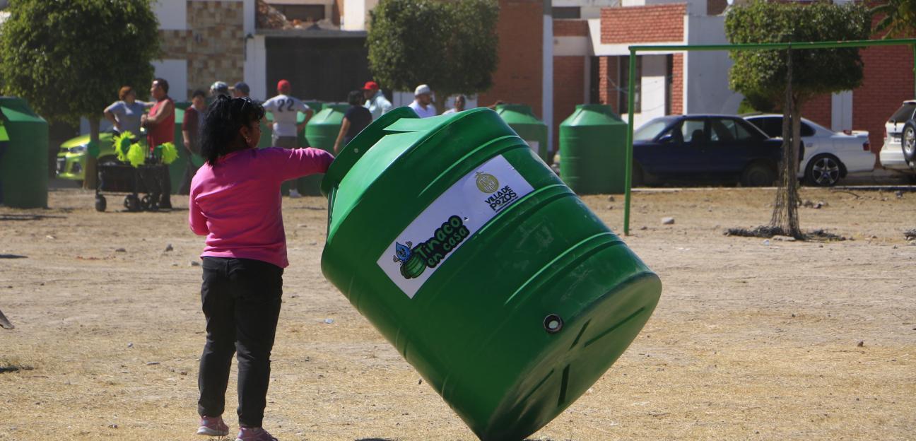 VILLA DE POZOS BRINDA TRANQUILIDAD CON PROGRAMA “TINACO EN CASA”