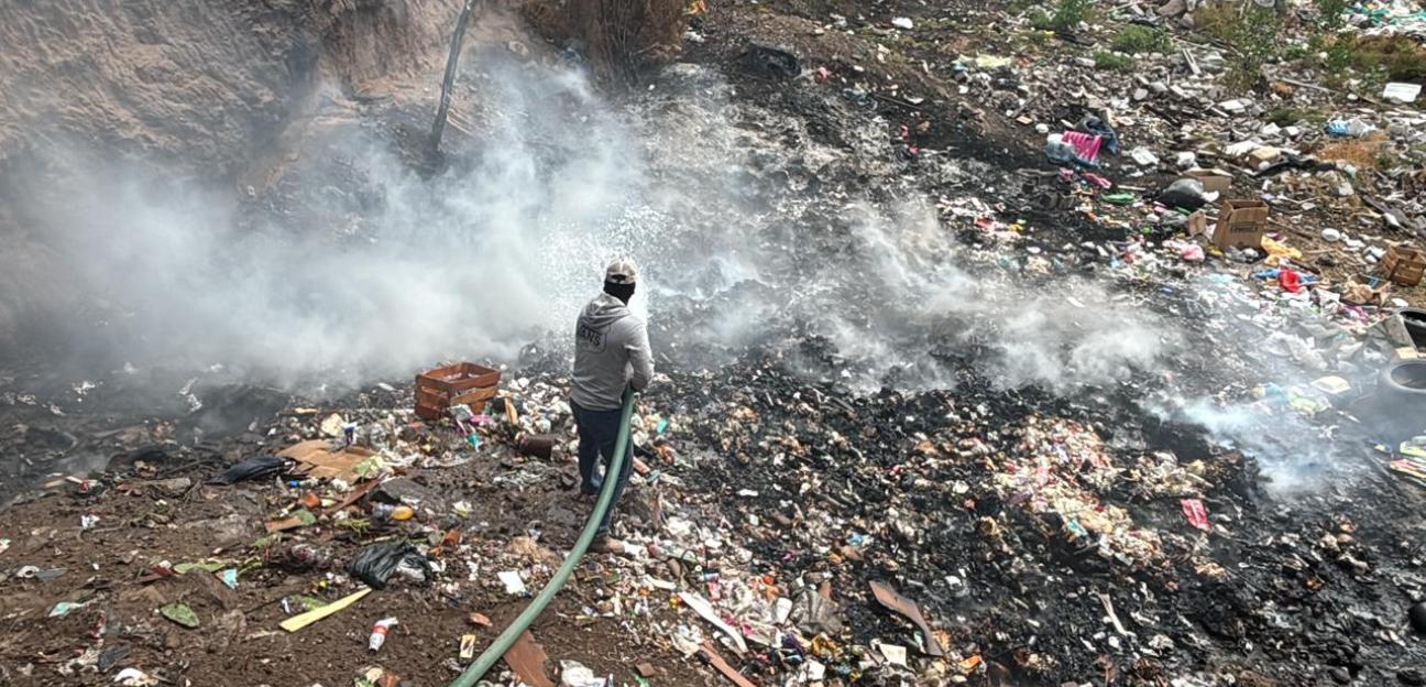 REFUERZAN VIGILANCIA PARA EVITAR TIRADEROS CLANDESTINOS EN VILLA DE POZOS