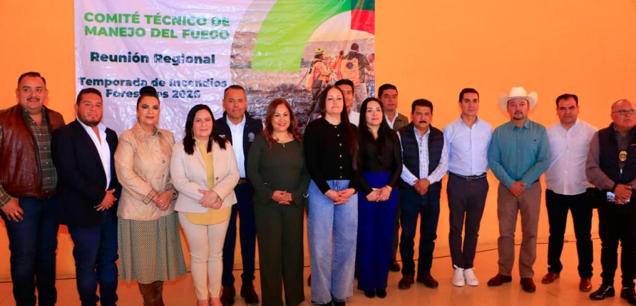VILLA DE POZOS FORTALECE COORDINACIÓN REGIONAL PARA LA PREVENCIÓN DE INCENDIOS FORESTALES