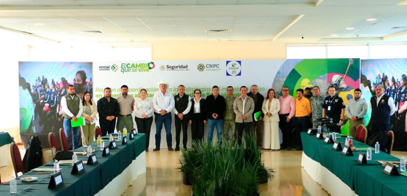 VILLA DE POZOS FORTALECE ESTRATEGIAS DE PREVENCIÓN Y COMBATE DE INCENDIOS